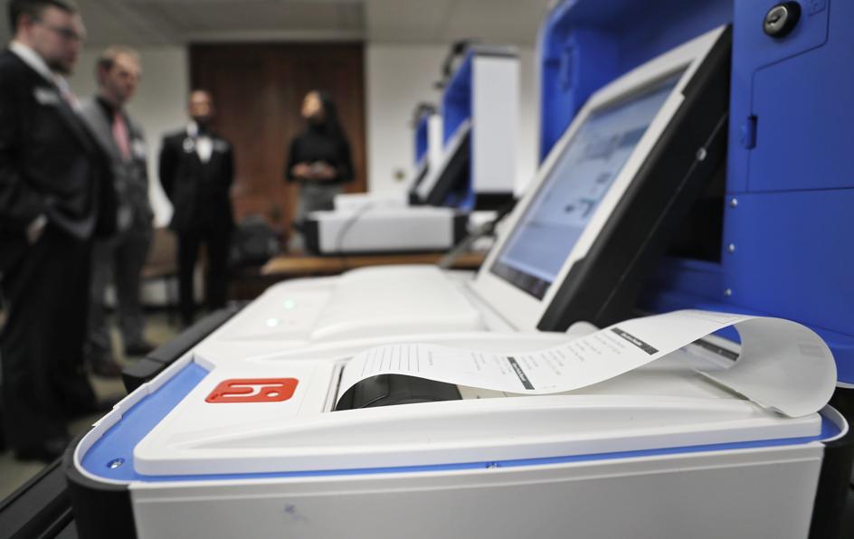 AJC Article: Feds look at risks of voting machines, including those coming to Georgia