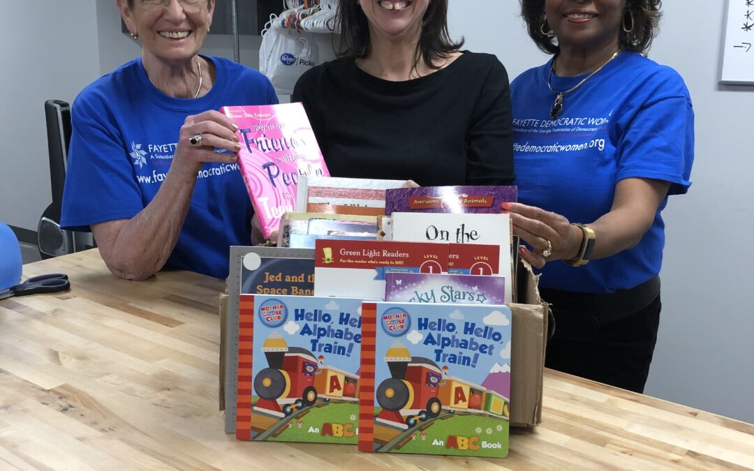 FDW’s Read On and Rise (ROAR) Literacy Project Donates over 300 Children’s Books to Bloom