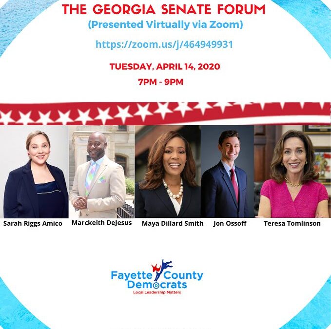 All 5 US Senator Candidates seen on FCDC Virtual Forum
